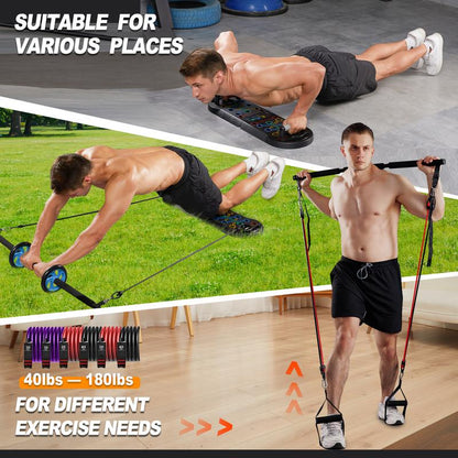 HOTWAVE Push-Up Board, Men'S Home Fitness Equipment, Foldable and Suitable for Users of All Body Types, Gifts for Fitness Enthusiasts